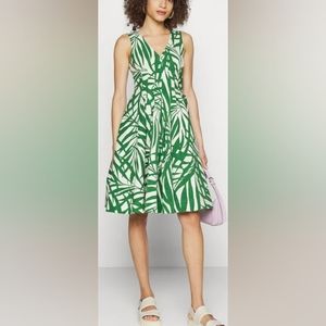 Kate spade palm Fronds Amelia Dress size small